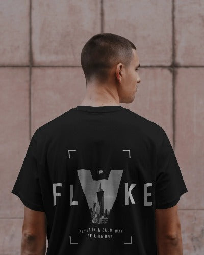 Flake Drop Shoulder T-Shirt