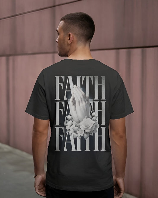 Faith Drop Shoulder T-Shirt