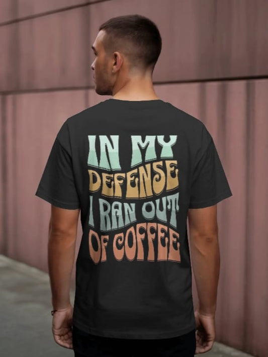 Coffee Drop Shoulder t-Shirt