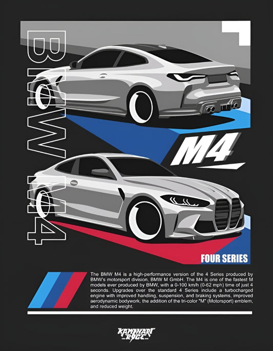 BMW M4 Drop Shoulder T-Shirt
